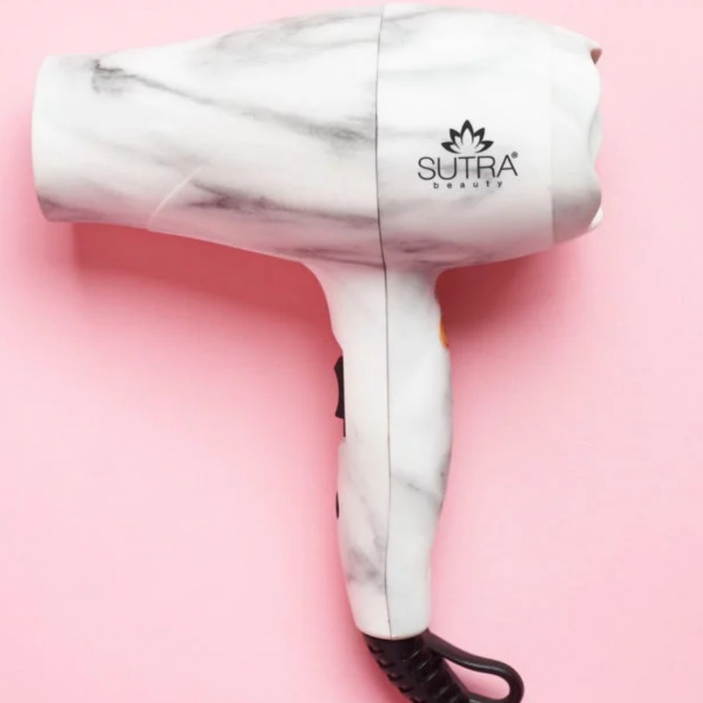 Sutra marble blow dryer travel size